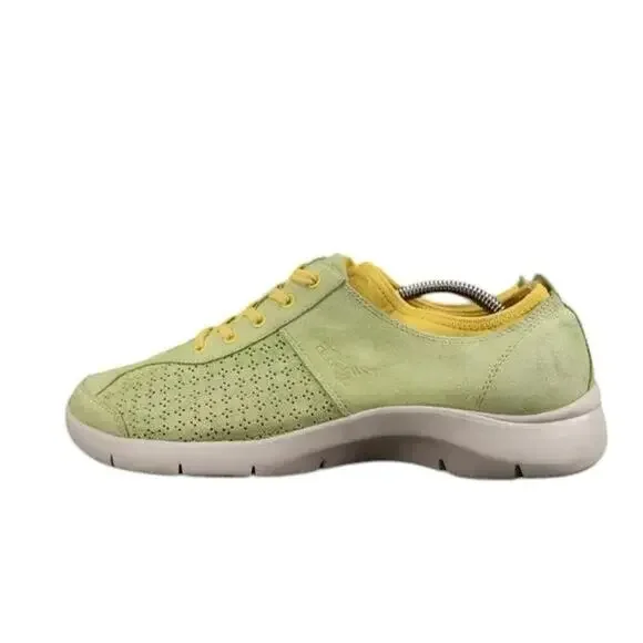 Dansko Shoes Womens 11.5 Sneakers Lifestyle Comfort Athletic Elise Leather Green - Picture 4 of 14